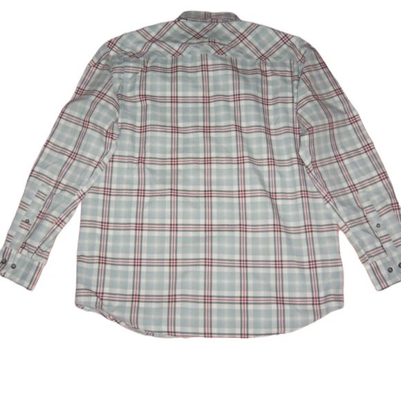 Lincoln Outfitters Men's Vented Plaid Moisture Wick Button Down Shirt - M - NWT - Picture 5 of 10